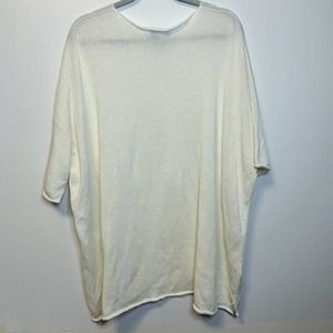 Eskandar  (Neiman Marcus) 100% Linen Lagenlook Tunic Top